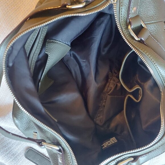 Green leather Sanctuary crossbody bag - Picture 2 of 9